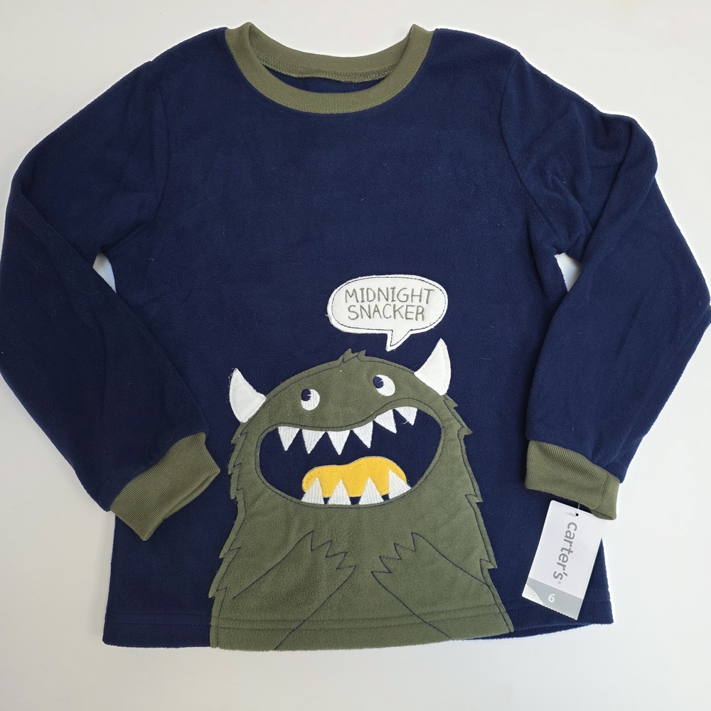 Carter's Navy Blue Monster Kids Shirt